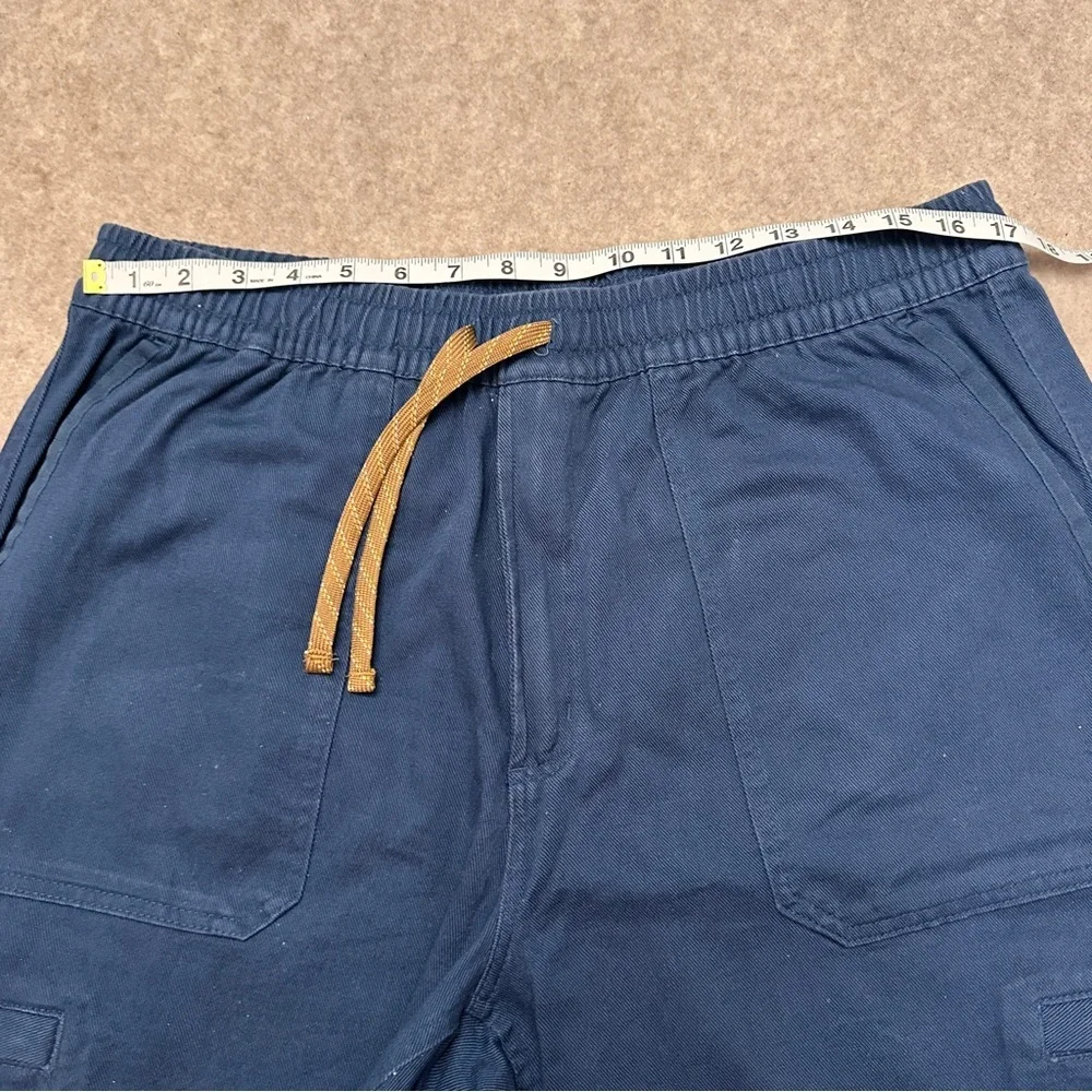 The North Face Blue Pull On Drawstring Cargo Pants Men’s Size Large
